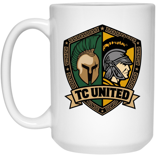 tc-united-united-crest-15oz-white-mug — White — Front — source sha256 4163b5cfa9fbda7d9c06cda76765dac9646658789a255a40391fe2b428cfcfe3 — Color position 1