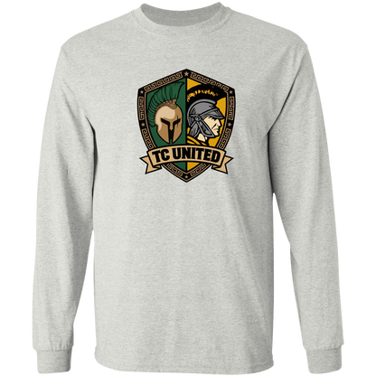 tc-united-united-crest-gildan-ls-t-shirt-5-3-oz — Ash — Front — source sha256 446155d613947e72ffe03d98796889f2f19c9e305e4ddcd792c7420c9e42635b — Color position 1