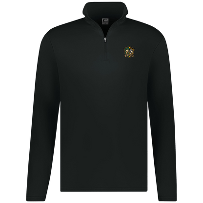 tc-united-united-crest-c2-mens-1-4-zip-pullover — Black — Front — source sha256 4effc51a26608f348f869042d5a2b284e3a5fcaa6e5e5fd87c74c319c9776346 — Color position 1
