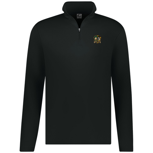tc-united-united-crest-c2-mens-1-4-zip-pullover — Black — Front — source sha256 4effc51a26608f348f869042d5a2b284e3a5fcaa6e5e5fd87c74c319c9776346 — Color position 1
