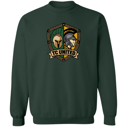 tc-united-united-crest-gildan-crewneck-pullover-sweatshirt — Forest Green — Front — source sha256 6583870ee46f1bc6b821c6fed2cbcfce80a1a331469e9e9a8ed6b8feea268220 — Color position 8
