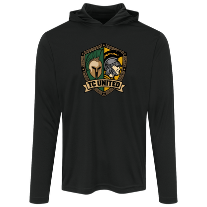 tc-united-united-crest-sport-tek-mens-competitor-hooded-tee — Black — Front — source sha256 68d3ccf37277f21ca5b29df158d031b35258d672047fcd54b3225f5b6beb12e2 — Color position 1