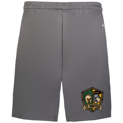 tc-united-united-crest-badger-adult-b-core-7-inch-short-with-pockets — Graphite — Front — source sha256 70b09ed0a4921a9d2d72be0cf8bb1c9c8e26757aebb61a15e3e21edda4614fbb — Color position 2