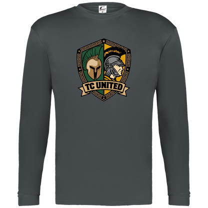 tc-united-united-crest-c2-mens-performance-long-sleeve-tee — Graphite — Front — source sha256 754ed30e6c559d3b15b6749a03340e58c50bc485b0e4dee1e42167bbf67b4a3a — Color position 2