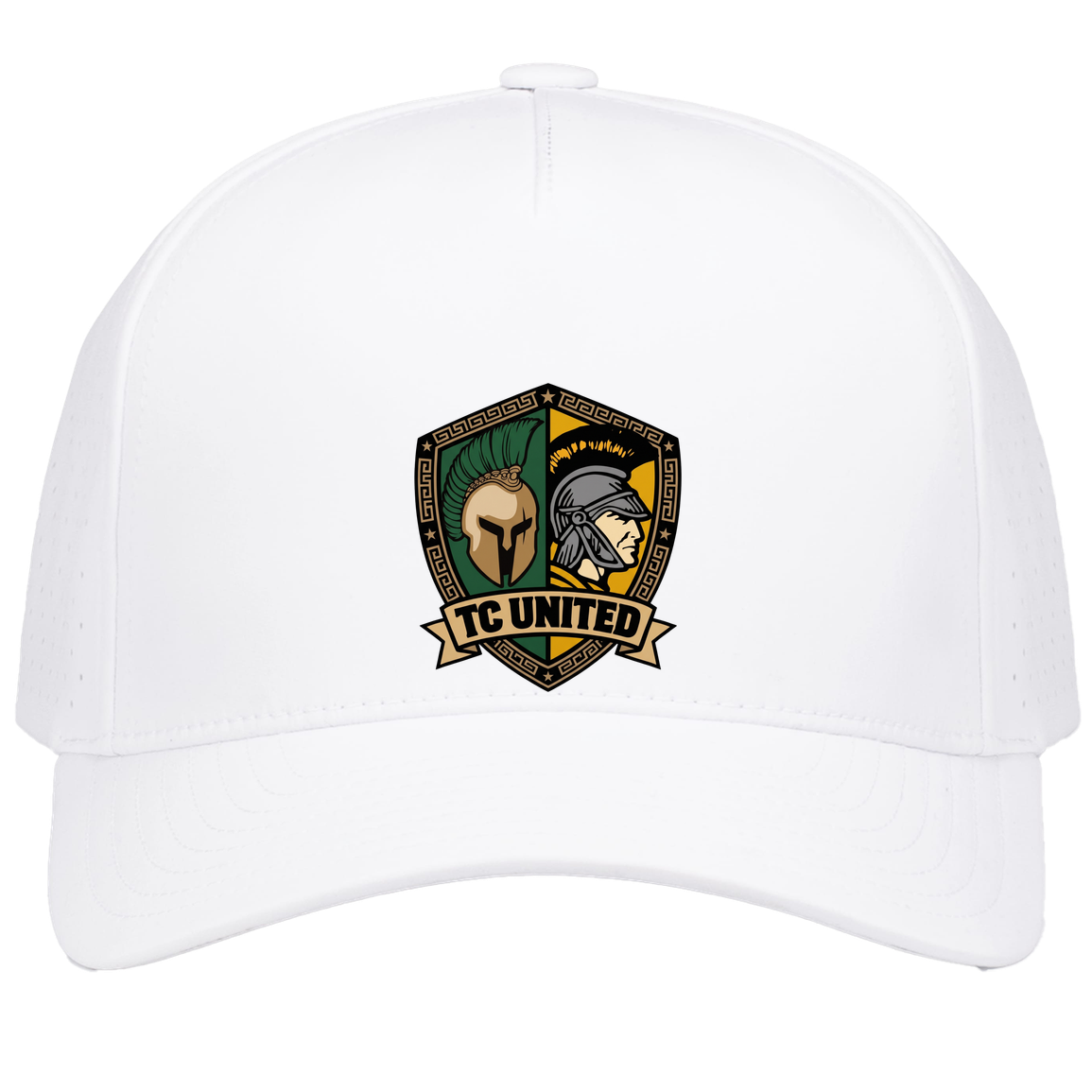 tc-united-united-crest-pacific-headwear-weekender-perforated-snapback-cap — White — Front — source sha256 9a1a729570848fe9e7cbd801a4547d637ab46968363022caf22f428fac78238e — Color position 6