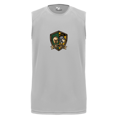 tc-united-united-crest-badger-b-core-sleeveless-performance-tee — Silver — Front — source sha256 ace6a077ba47eb495f80f79336ad4de7c4c8fe7dfaa9aa6ba03606b816e11a6b — Color position 3