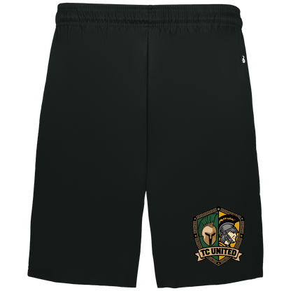 tc-united-united-crest-badger-adult-b-core-7-inch-short-with-pockets — Black — Front — source sha256 cb22515d75ed1061de01bef5722526b22993578168064bc6e8199f14b80d9884 — Color position 1