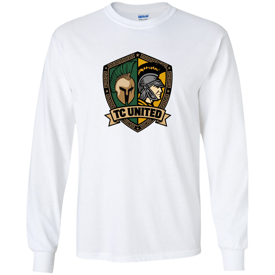 tc-united-united-crest-gildan-youth-ls-t-shirt — White — Front — source sha256 e64040a74e0aa388ea3957bc67916e2375cdd2a331d1d01f3844adda56360b2e — Color position 2