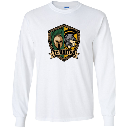 tc-united-united-crest-gildan-youth-ls-t-shirt — White — Front — source sha256 e64040a74e0aa388ea3957bc67916e2375cdd2a331d1d01f3844adda56360b2e — Color position 2