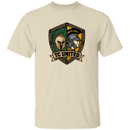 tc-united-united-crest-gildan-5-3-oz-t-shirt — Natural — Front — source sha256 e6db9e776cf73b5dc769a57c977c934bbf009feda76aca4cccd754761068fd9a — Color position 2