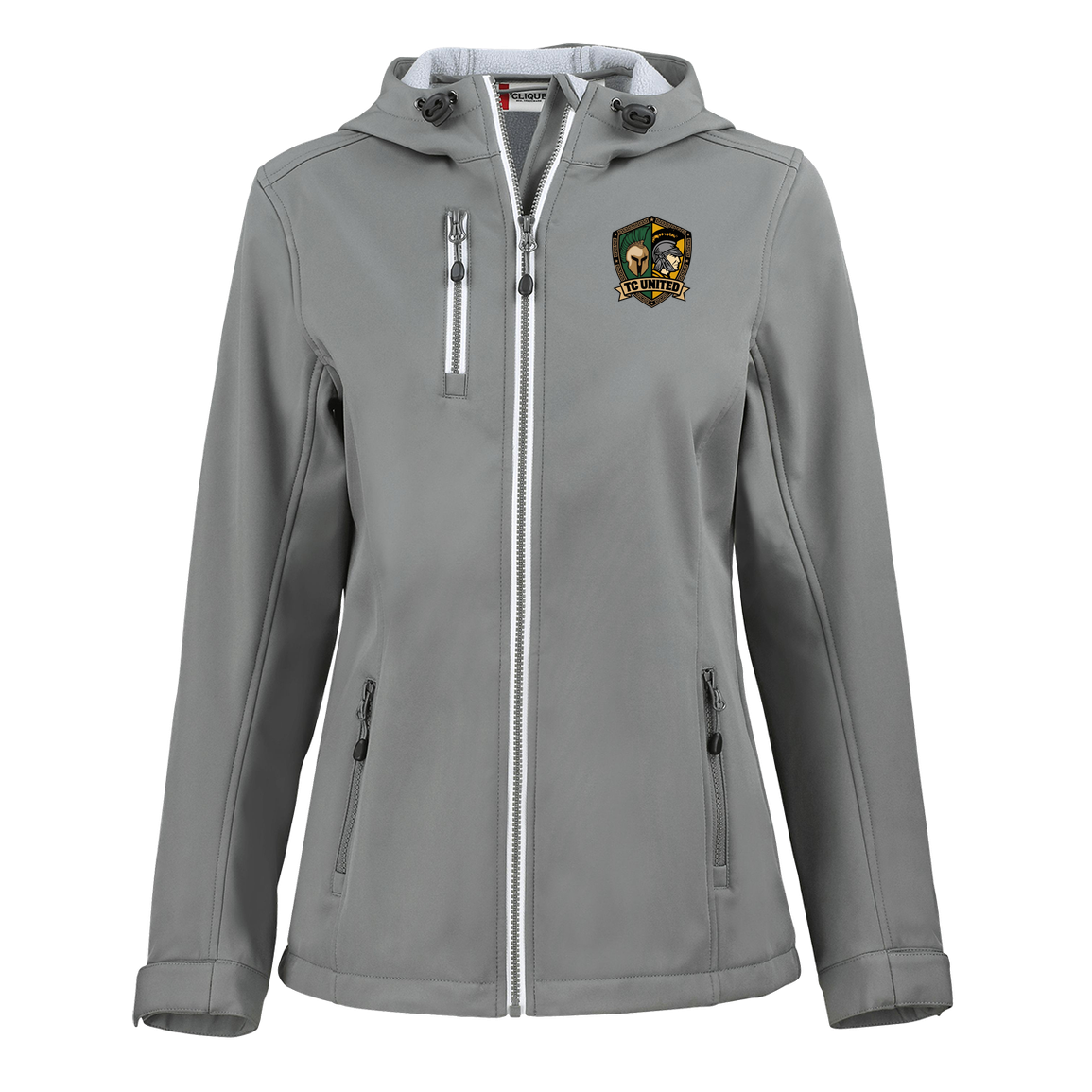 tc-united-united-crest-clique-womens-eco-stretch-softshell-jacket — Slate — Front — source sha256 fb0e39e70e8d113c9cc97bf9f26afaae5190f04f6e402a71f8ebe0319ef2ade7 — Color position 2