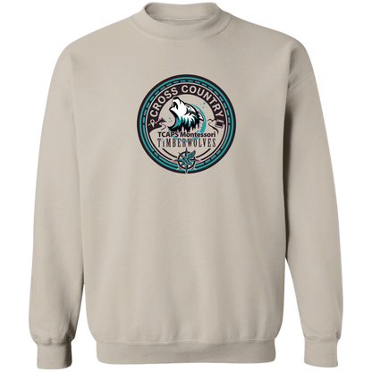 tcaps-montessori-cross-country-seal-gildan-crewneck-pullover-sweatshirt — Sand — Front — source sha256 b17f36dddbe4cb01efcb22ef45f59201db9fa3ded53c816c055d33220700463f — Color position 5