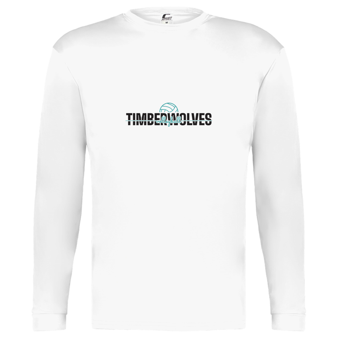 tcaps-montessori-dome-script-c2-kids-performance-long-sleeve-tee — White — Front — source sha256 051634d4af34ee87078423b4bf1e7c145e23ecaa57a9a2a17f12f5587981f990 — Color position 4