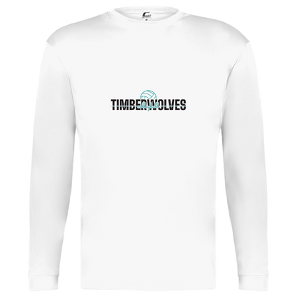 tcaps-montessori-dome-script-c2-kids-performance-long-sleeve-tee — White — Front — source sha256 051634d4af34ee87078423b4bf1e7c145e23ecaa57a9a2a17f12f5587981f990 — Color position 4
