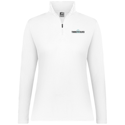 tcaps-montessori-dome-script-c2-womens-1-4-zip-pullover — White — Front — source sha256 17242b204a2331d4972a63aca0f826f5d5ea7f14d147a535737c5eef1a30795b — Color position 3