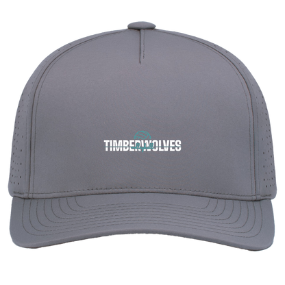tcaps-montessori-dome-script-white-pacific-headwear-weekender-perforated-snapback-cap — Graphite — Front — source sha256 6a6e23eee875222b022b7ef229f4e0b90d590c55abf0d5035abf2207082af264 — Color position 4