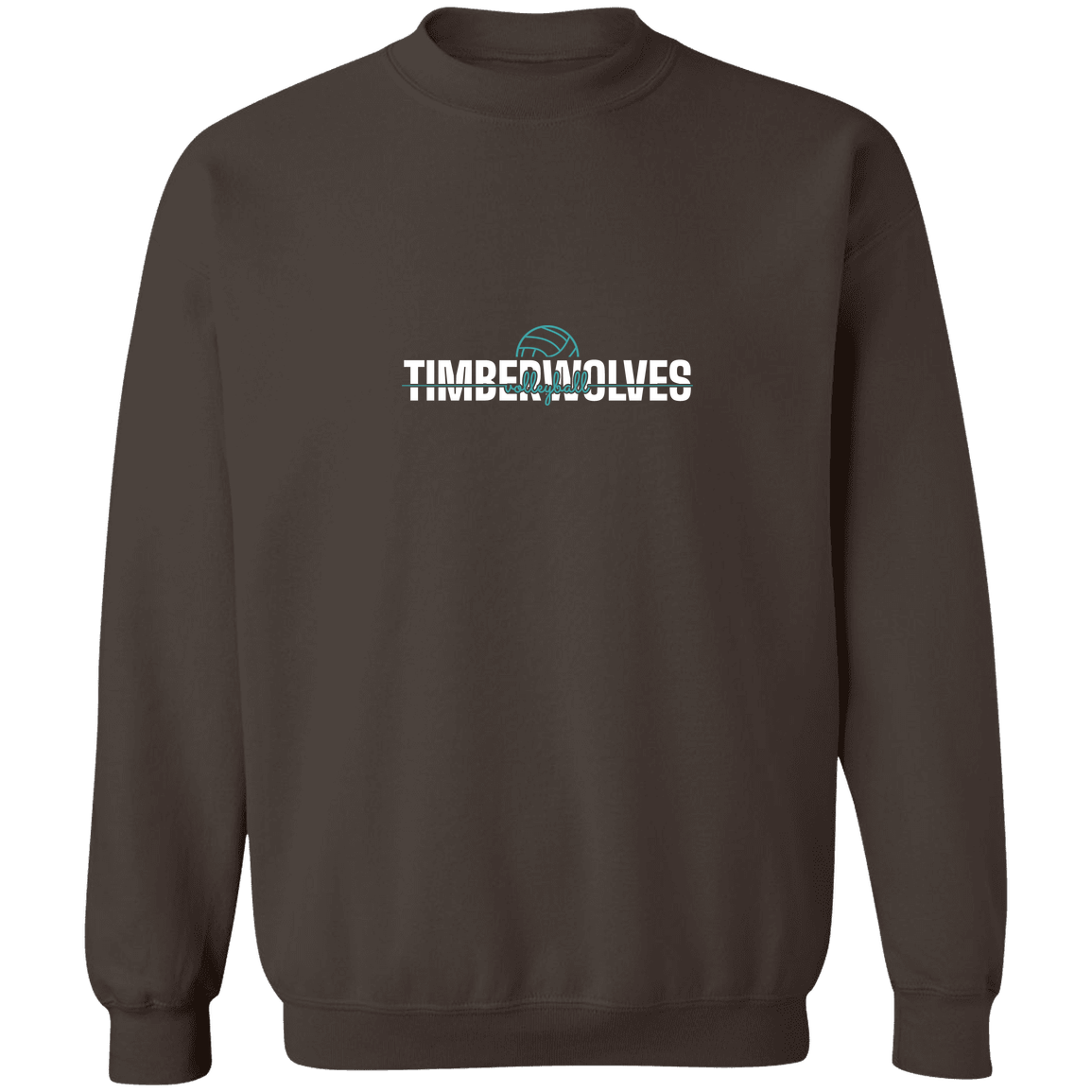 tcaps-montessori-dome-script-white-gildan-crewneck-pullover-sweatshirt — Dark Chocolate — Front — source sha256 82240e89cb13be2cfc10dc1fd677491effb2c9fdaf79867fa6f41a1a7f024a15 — Color position 3