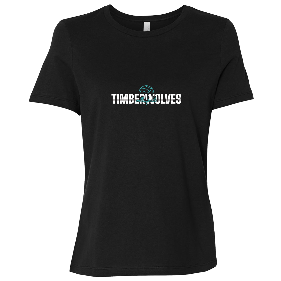 tcaps-montessori-dome-script-white-bella-canvas-ladies-relaxed-jersey-short-sleeve-t-shirt — Black — Front — source sha256 982d20bc898cc94f53304ffa2d3daf09875909d22731653a1792c9709b238d0e — Color position 1