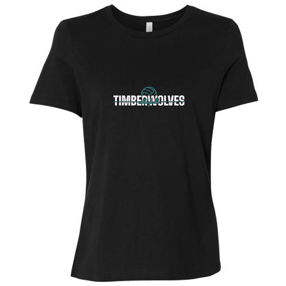 tcaps-montessori-dome-script-white-bella-canvas-ladies-relaxed-jersey-short-sleeve-t-shirt — Black — Front — source sha256 982d20bc898cc94f53304ffa2d3daf09875909d22731653a1792c9709b238d0e — Color position 1