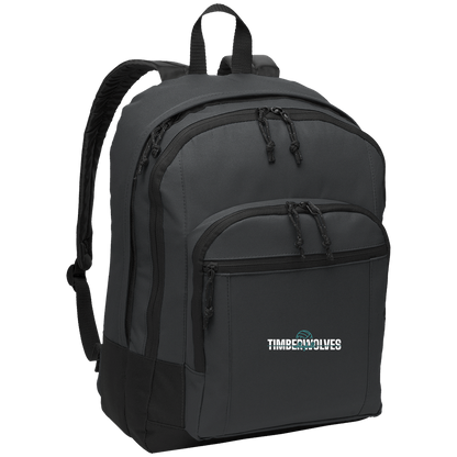 tcaps-montessori-dome-script-white-port-authority-basic-backpack — Dark Charcoal — Front — source sha256 bf9f253a92e84d681f903ec4d9a2275ad63588859a66b9e3fc7c89a39dcee931 — Color position 2
