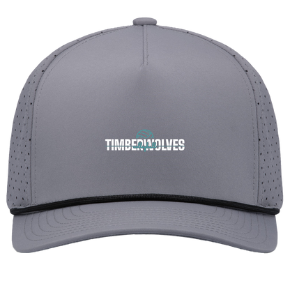 tcaps-montessori-dome-script-white-pacific-headwear-weekender-perforated-snapback-cap — Graphite/Black — Front — source sha256 c8b3ef9fe89dda33a00a9120181d9a12a3d516d52bf0715f8729e5f857cdff02 — Color position 3