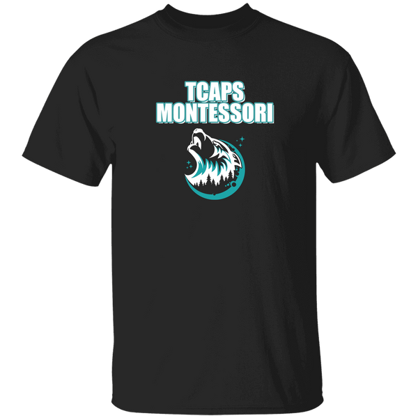 TCAPS Montessori - Echo Timberwolf design
