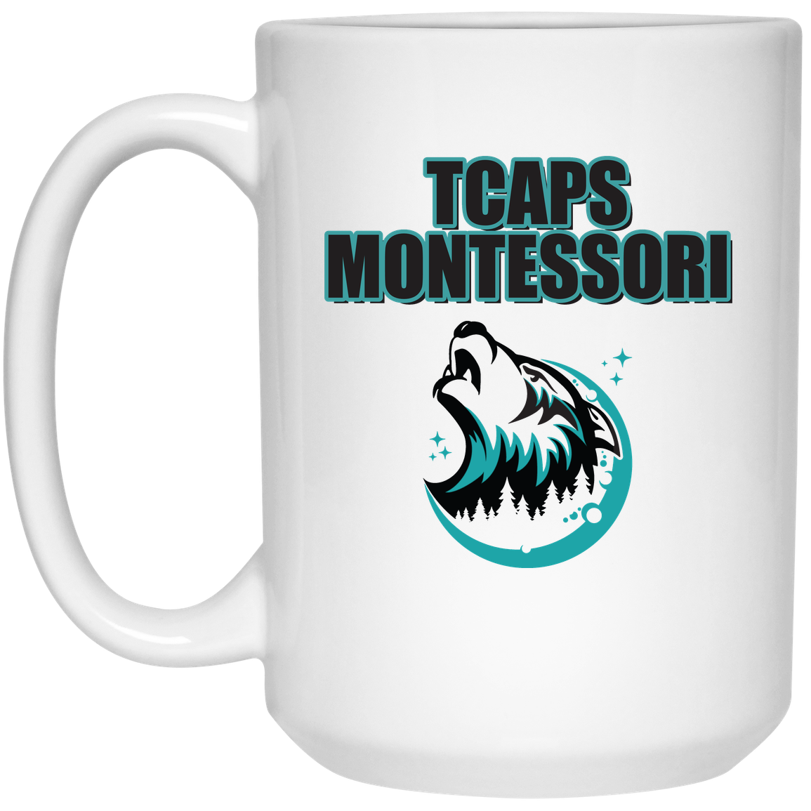 tcaps-montessori-echo-timberwolf-15oz-white-mug — White — Front — source sha256 37049bc0e099057064cb19428519e3d44280a462ed89ec01cecd563f4121e6e1 — Color position 1