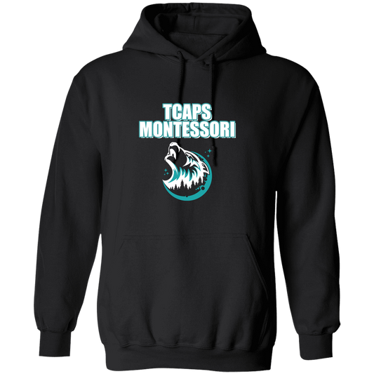 tcaps-montessori-echo-timberwolf-white-gildan-pullover-hoodie — Black — Front — source sha256 5ea2fd6799f8cb76d7e23c30c522015bde9a52abdbd0e4babba8da097b35b14b — Color position 1