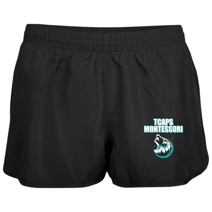 tcaps-montessori-echo-timberwolf-white-augusta-ladies-wayfarer-running-shorts — Black — Front — source sha256 8a5cca577750b1110b8b8e5901ecfcf9d2af869014f062315c5b56671dda6787 — Color position 1