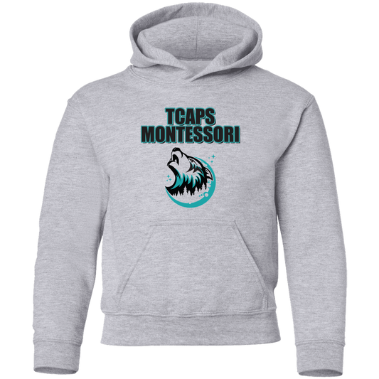tcaps-montessori-echo-timberwolf-gildan-youth-pullover-hoodie — Sport Grey — Front — source sha256 b82aa1f7e2d578226f27db44f0f41fa6c28c2dfc86dccec522a4fc7fd109d379 — Color position 1