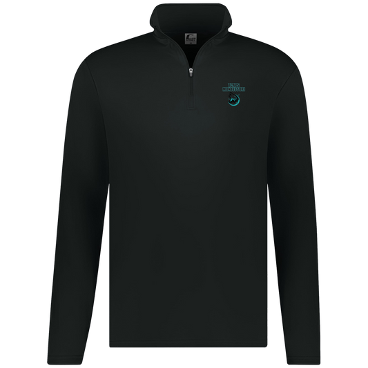 tcaps-montessori-echo-timberwolf-c2-mens-1-4-zip-pullover — Black — Front — source sha256 b833485d0ccea42c6b12053c0d7c52a8c578171ee03393c94c0adb84f94027a0 — Color position 1