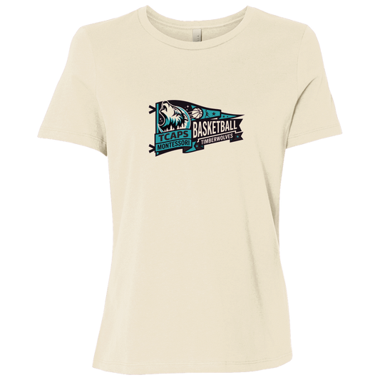 tcaps-montessori-heritage-pennant-bella-canvas-ladies-relaxed-jersey-short-sleeve-t-shirt — Natural — Front — source sha256 df36a9395db5c1d63afcc5fdd433dd6164dc56f14bb7c8578ab1cfa713797128 — Color position 1