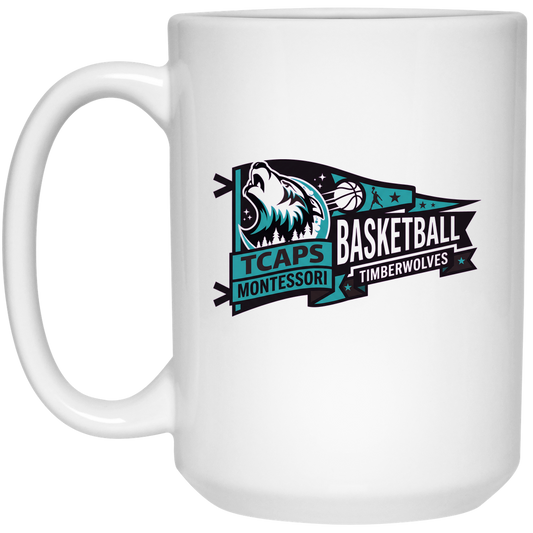 tcaps-montessori-heritage-pennant-15oz-white-mug — White — Front — source sha256 f3892a7e05d5bcfaf3eba01f558a2af0b17bcd9d6be2537f625ae693030733db — Color position 1