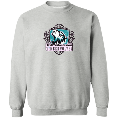 tcaps-montessori-howling-timberwolf-gildan-crewneck-pullover-sweatshirt — Sport Grey — Front — source sha256 0d4f970b43f981ddc8ea6cfbeda80bcf6e6b8f852460f3736a0464f9c592f54e — Color position 1