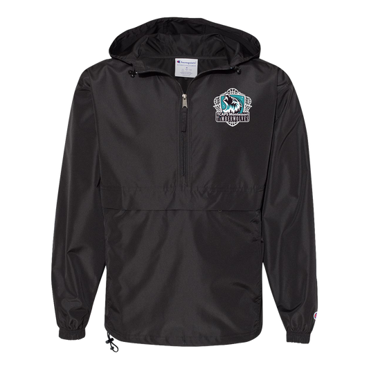 tcaps-montessori-howling-timberwolf-white-champion-unisex-packable-anorak-jacket — Black — Front — source sha256 2c60ab895bc9d7b284a0ac64bb98df35175d09747bb828700e967c429bf3a9df — Color position 1
