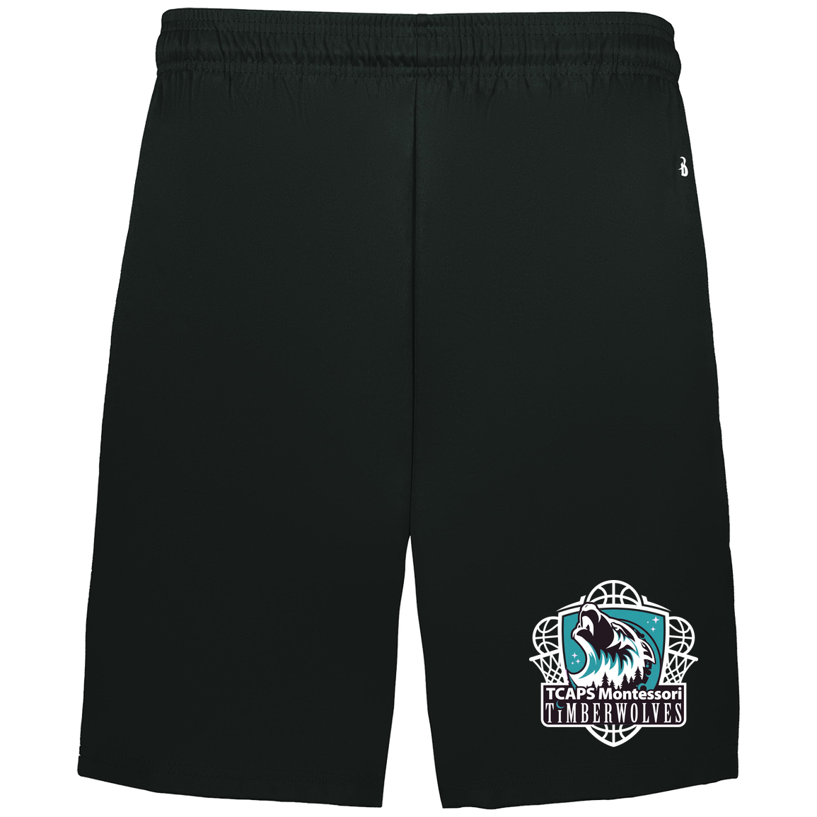 tcaps-montessori-howling-timberwolf-white-badger-adult-b-core-7-inch-short-with-pockets — Black — Front — source sha256 b78ed7a1aae6d491a59c2d7e85c34c21c37fbb2cdbdc6912f09602257bba4d31 — Color position 1