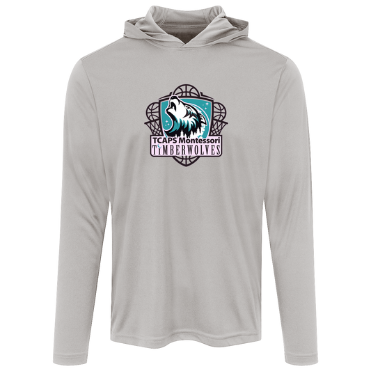 tcaps-montessori-howling-timberwolf-sport-tek-mens-competitor-hooded-tee — Silver — Front — source sha256 bcb0eccdf326ca51ba95db4c4a321565af2aee3affbf632c2a1628d0377edd66 — Color position 3