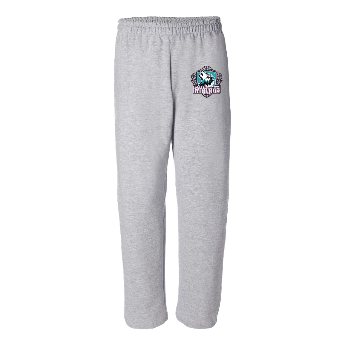 tcaps-montessori-howling-timberwolf-gildan-adult-heavy-blend-open-bottom-pant — Sport Grey — Front — source sha256 be79024d4bebedfefe2964238b61fb6ba0d0b5f8a79cdba6aa88ff26bf33f78a — Color position 2