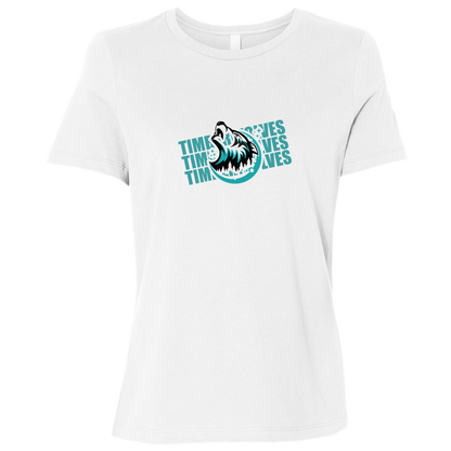 tcaps-montessori-logo-over-name-stack-bella-canvas-ladies-relaxed-jersey-short-sleeve-t-shirt — White — Front — source sha256 8cd85efaedff684a98f069b3b226fda6a3f5a72b46edd0d0464230ec43335d3b — Color position 4