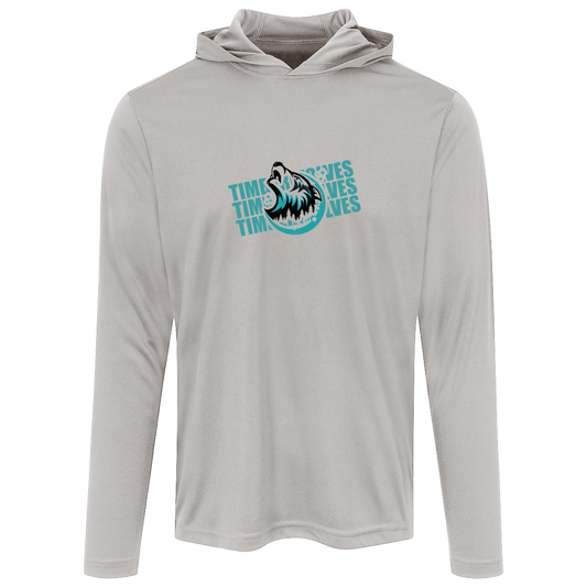 tcaps-montessori-logo-over-name-stack-sport-tek-mens-competitor-hooded-tee — Silver — Front — source sha256 b958e37cbc480e78bc052cfa199068cbdc779bbc1e626bc055c3b2ee43db1f90 — Color position 3