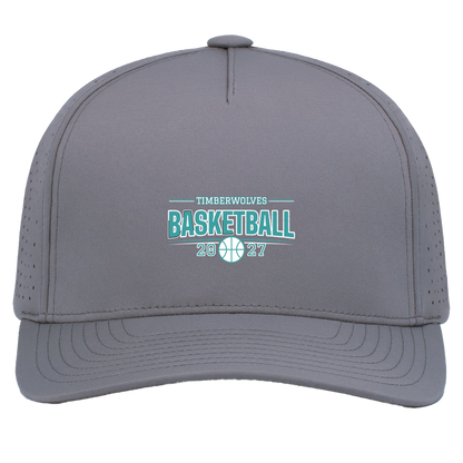 tcaps-montessori-season-arc-white-pacific-headwear-weekender-perforated-snapback-cap — Graphite — Front — source sha256 0a6a75badbf35f376fb4f37aa6b64c62f3ea861e12d27519fe3dd51bf0069d5c — Color position 4