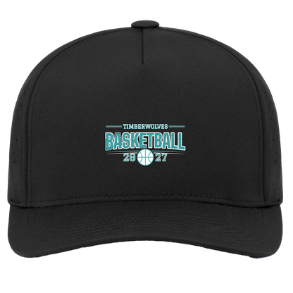 tcaps-montessori-season-arc-white-pacific-headwear-weekender-perforated-snapback-cap — Black — Front — source sha256 0df2c7dbc7ba7b44dcef5de66dd2f92882ed18c497771a27f7a54f56327fd4ff — Color position 2