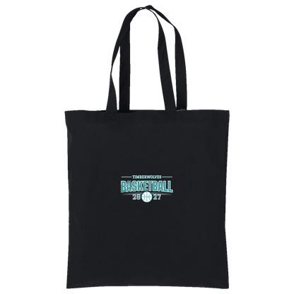tcaps-montessori-season-arc-white-port-authority-core-cotton-tote — Deep Black — Front — source sha256 12179b009192c06f8bea060cf0bbfdae0743f0f027163f24530470de5eabe410 — Color position 1