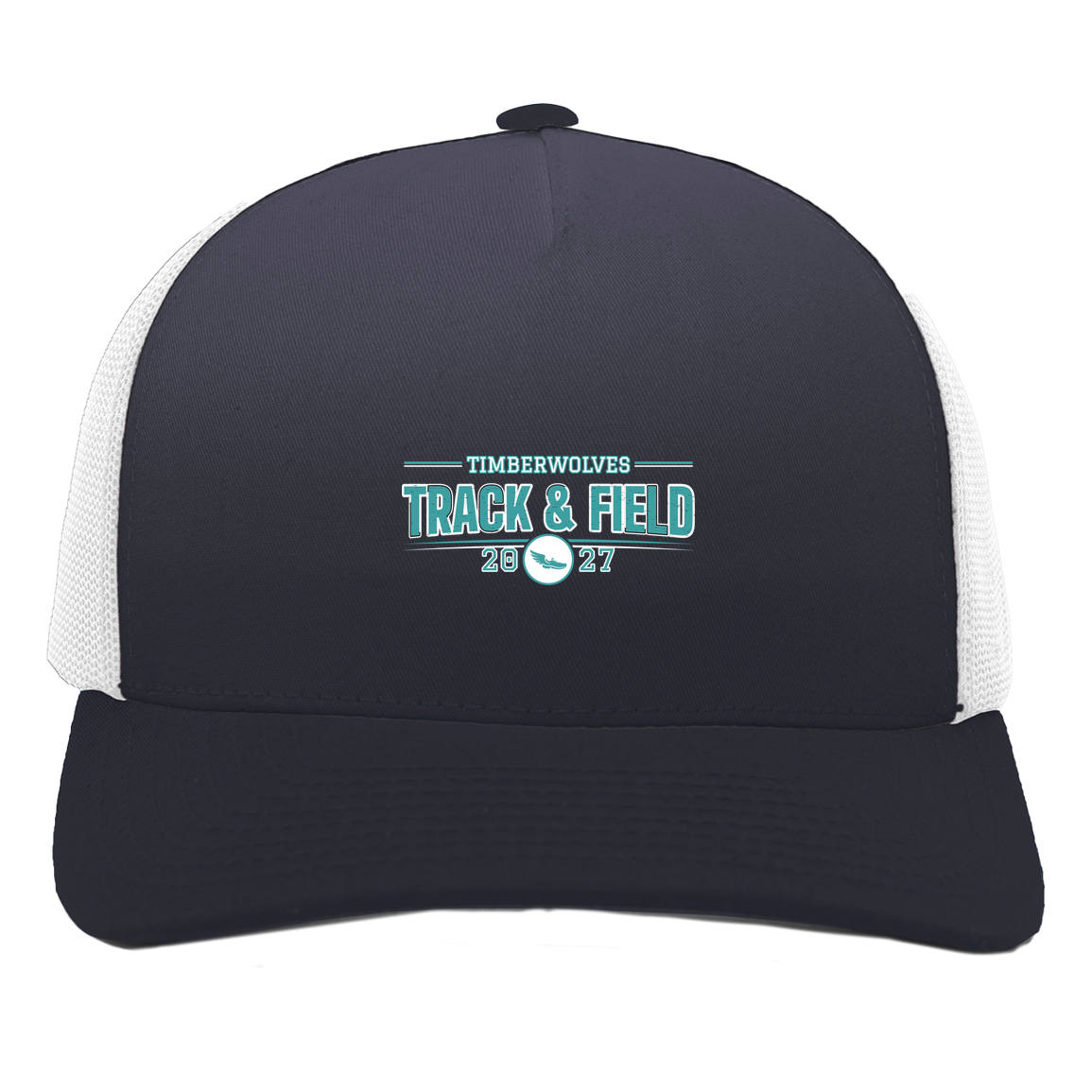 tcaps-montessori-season-arc-2-white-pacific-headwear-5-panel-trucker-snapback-cap — Navy/White — Front — source sha256 29a7e2be03ada50b5da08991e1351de463a8fcbe2700f8542e91c2b8410d6e26 — Color position 1