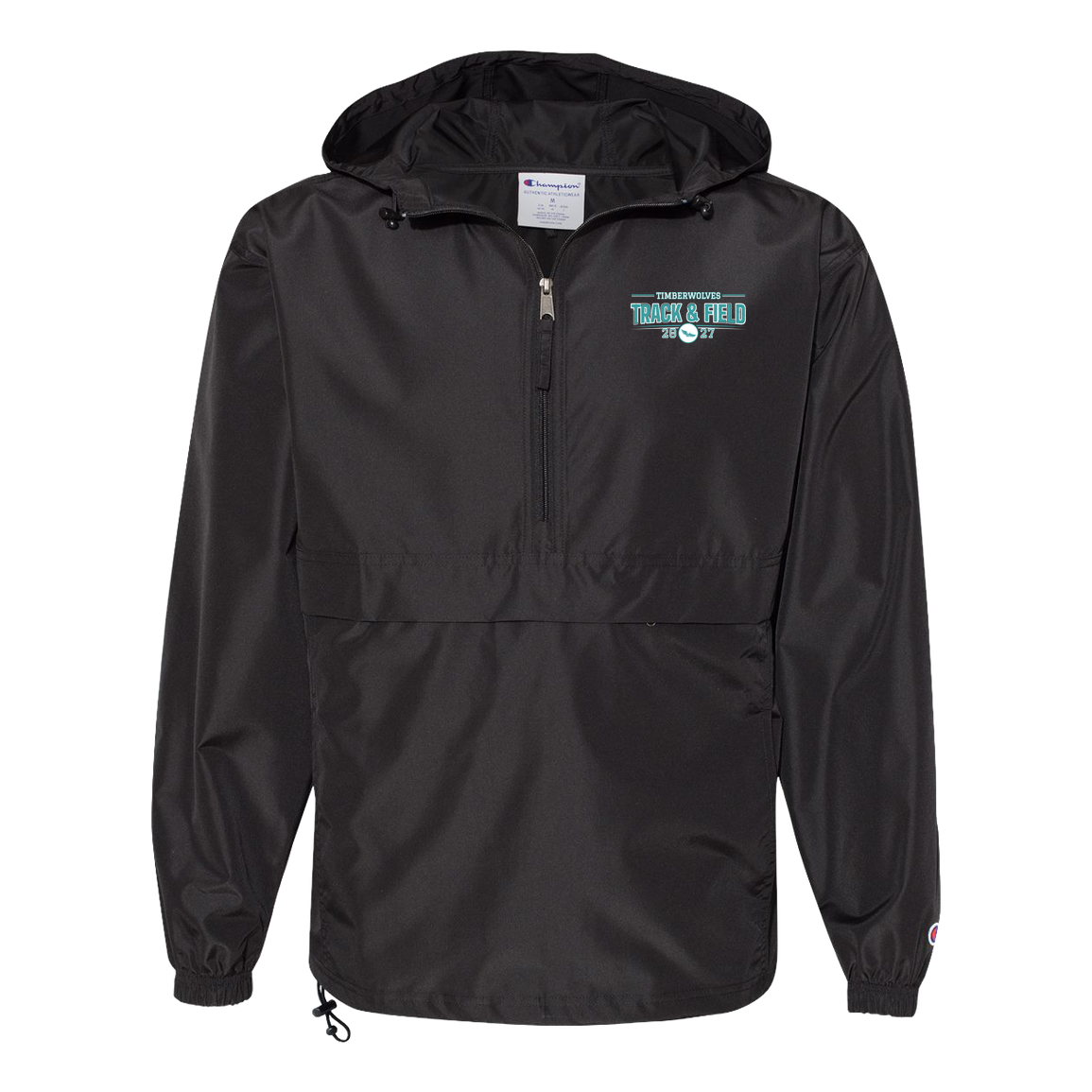 tcaps-montessori-season-arc-2-white-champion-unisex-packable-anorak-jacket — Black — Front — source sha256 5fc3f96132cdd0c35b421c3d126a91155cdf9d2101e4210f513f77f969331e52 — Color position 1