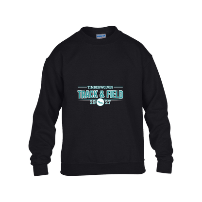 tcaps-montessori-season-arc-2-white-gildan-kids-heavy-blend-fleece-crew — Black — Front — source sha256 67d6c882718c67f7e4a2748f0d4ab4be992169920c92c3407f80affa3c091a1c — Color position 1