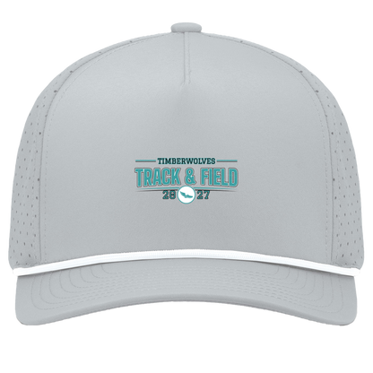 tcaps-montessori-season-arc-2-pacific-headwear-weekender-perforated-snapback-cap — Silver/White — Front — source sha256 7a6a7b602279f38c7b88662352e1425b2a9a5b2c0ef96729d769568981ab15da — Color position 5