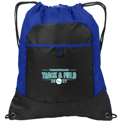 tcaps-montessori-season-arc-2-white-port-authority-pocket-cinch-pack — Black/Hyper Blue — Front — source sha256 9a5d082af77b760f4d94963d57da586d240867796ef07822cb8b5dd4da5778fe — Color position 2