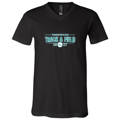 tcaps-montessori-season-arc-2-white-bella-canvas-unisex-jersey-ss-v-neck-t-shirt — Black — Front — source sha256 ca7bf3677252ebfc9c8ce37a086a379a2041efde8904e8c3871faba34d16b2cd — Color position 1