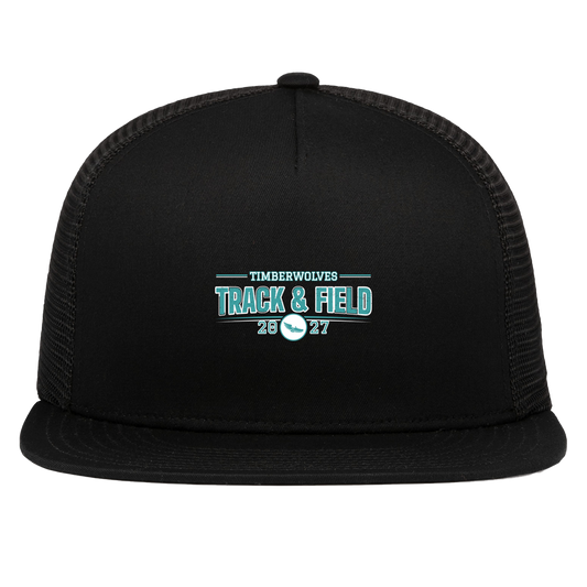 tcaps-montessori-season-arc-2-white-pacific-headwear-d-series-5-panel-trucker-snapback-cap — Black — Front — source sha256 e009d93fae1a14af4630f2b411da066d34148c1e41fc5621f549c84000543aa3 — Color position 1